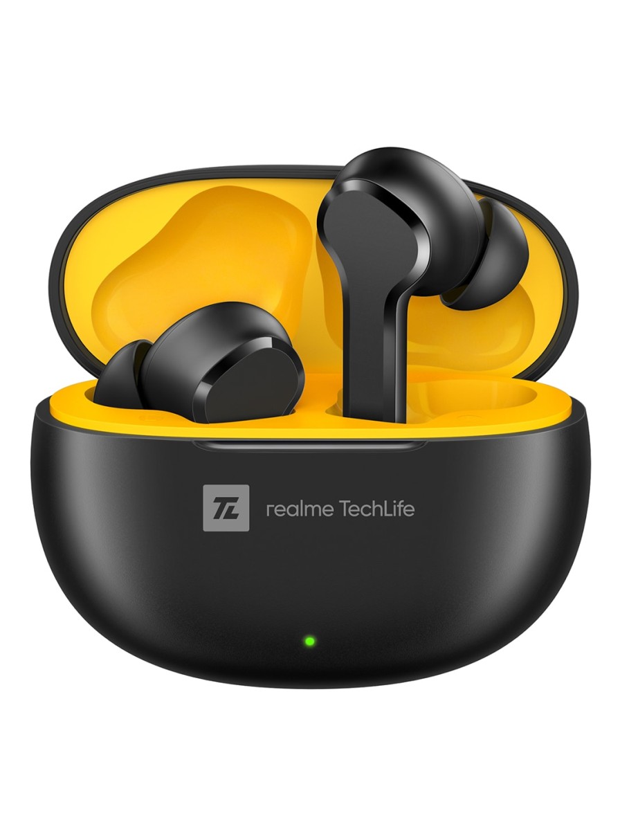 Men Realme Headphones | Buy Realme Black Techlife T100 Earbuds - Accessories For Unisex