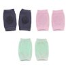 Kids SYGA Infant Care | Buy Syga Infants Pack Of 3 Self Design Knee Safety Non Slip Protector Pads - Accessories For Unisex Kids