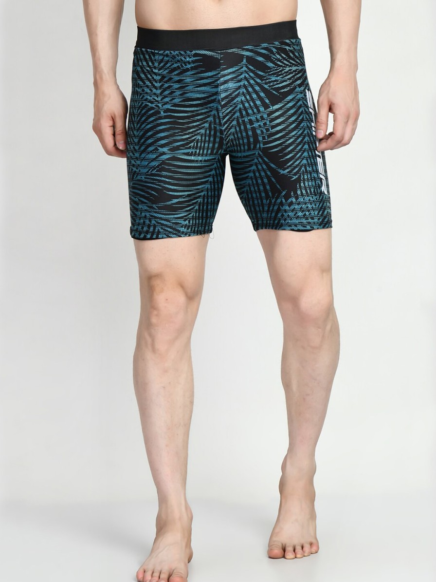 Men Lebami Swimwear | Buy Lebami Men Printed Slim Fit Swim Shorts - Apparel For Men