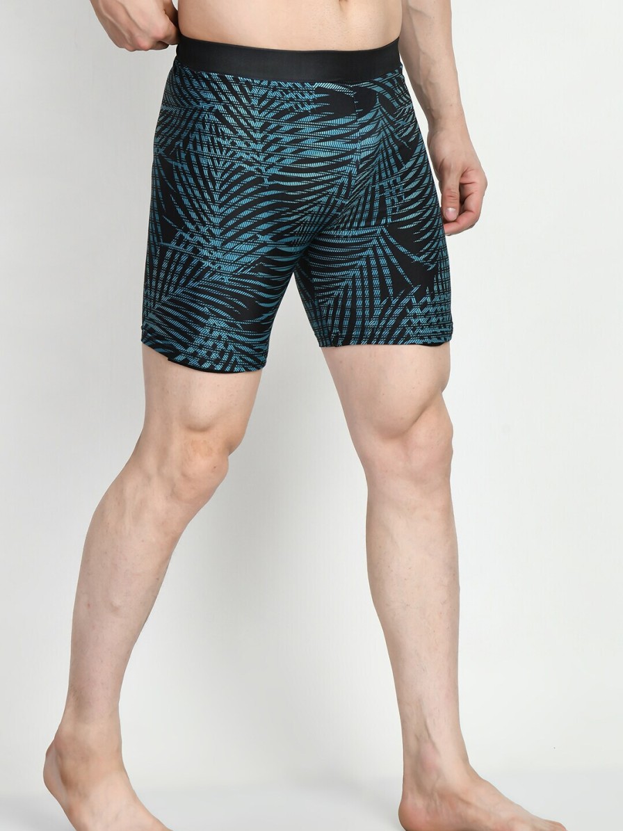 Men Lebami Swimwear | Buy Lebami Men Printed Slim Fit Swim Shorts - Apparel For Men