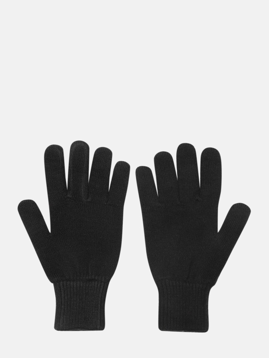 Men Roadster Mufflers, Scarves & Gloves | Buy Roadster Women Black Solid Acrylic Gloves - Accessories For Men