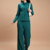 Women KETCH Co-Ords | Buy Ketch Pleated Shirt & Trousers - Apparel For Women