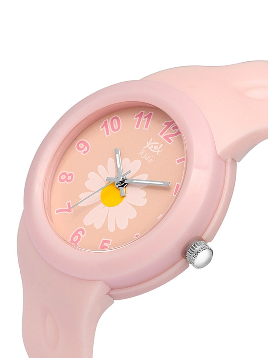 Kids Kool Kidz Watches | Buy Kool Kidz Kids Peach Printed Analogue Water Resistant Watch Kool Kidz Kk 406 Pk Pink - Accessories For Unisex Kids