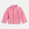 Kids U.S. Polo Assn. Kids Jacket, Sweater & Sweatshirts | Buy U.S. Polo Assn. Kids Girls Pink Self Design Bomber Jacket - Apparel For Girls