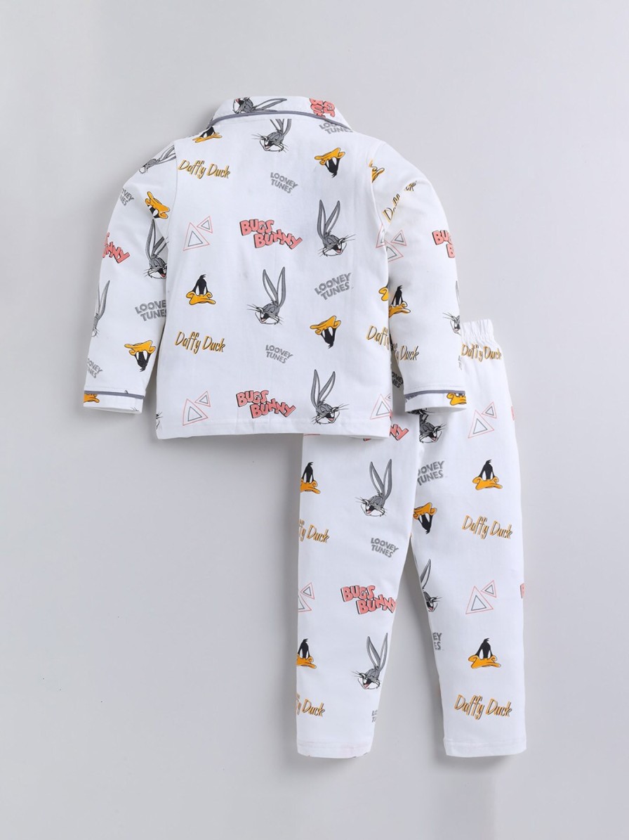 Kids DENIKID Nightwear & Loungewear | Buy Denikid Kids Graphic Printed Pure Cotton Shirt With Pyjamas - Apparel For Unisex Kids