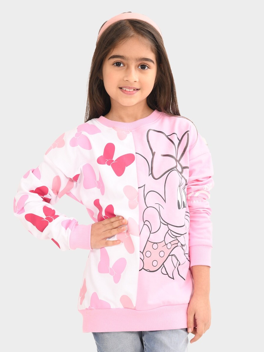 Kids BONKIDS Jacket, Sweater & Sweatshirts | Buy Bonkids Girls Graphic Printed Cotton Pullover Sweatshirt - Apparel For Girls