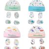 Kids BeyBee Infant Care | Buy Beybee Infants Pack Of 4 Printed Organic Cotton Mittens With Cap & Booties - Accessories For Unisex Kids