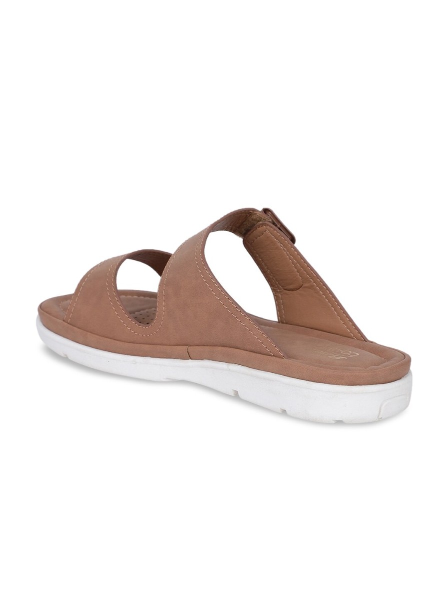 Women Bata Flats | Buy Bata Women Brown Solid Open Toe Flats - Flats For Women 12454764 | Myntra