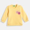 Kids United Colors of Benetton Jacket, Sweater & Sweatshirts | Buy United Colors Of Benetton Girls Floral Print Detail Sweatshirt - Apparel For Girls