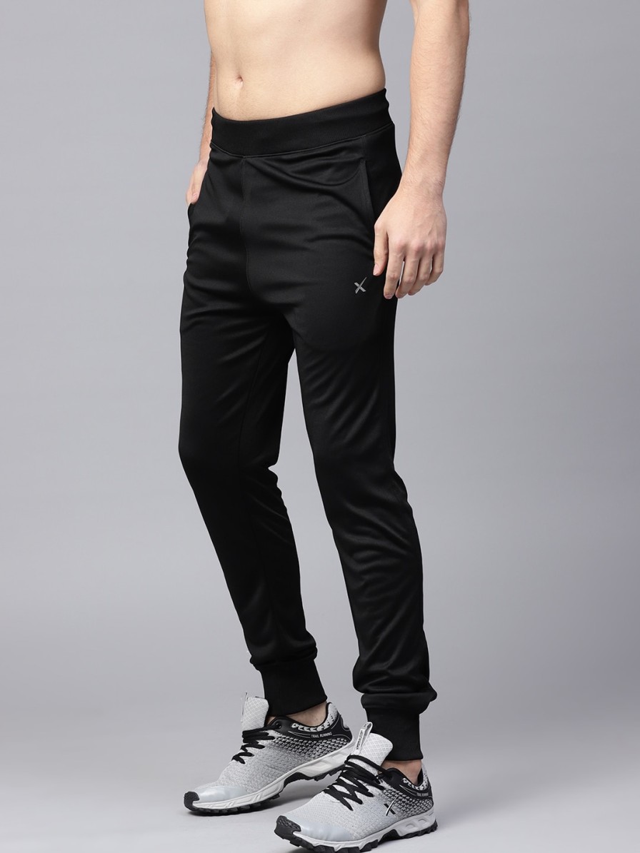 Men HRX by Hrithik Roshan Track Pants & Shorts | Buy Hrx By Hrithik Roshan Men Black Solid Joggers - Apparel For Men