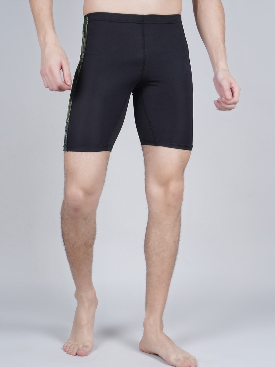 Men NEVER LOSE Swimwear | Buy Never Lose Printed Detail Swim Shorts - Apparel For Men