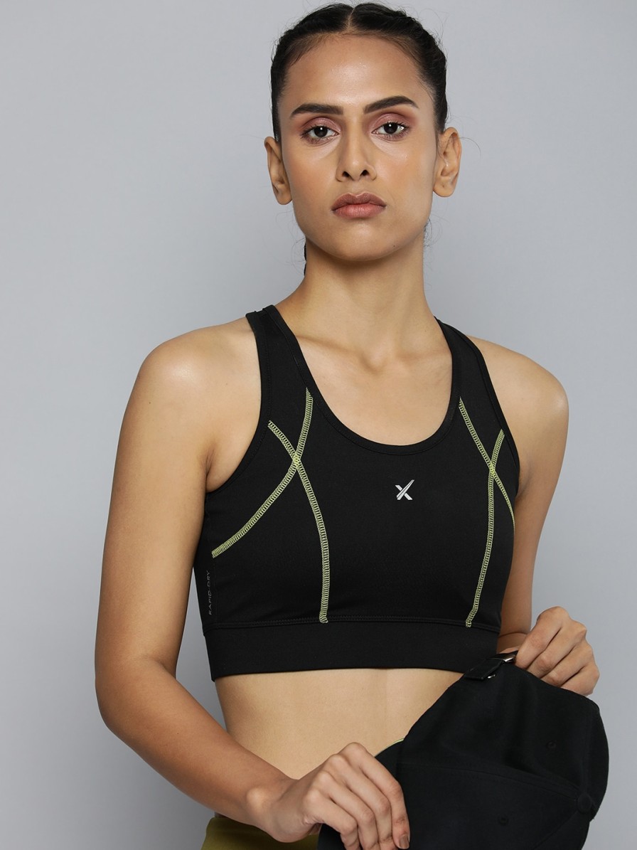 Women HRX by Hrithik Roshan Clothing | Buy Hrx By Hrithik Roshan Full Coverage Lightly Padded Rapid Dryseamless Workout Bra - Apparel For Women