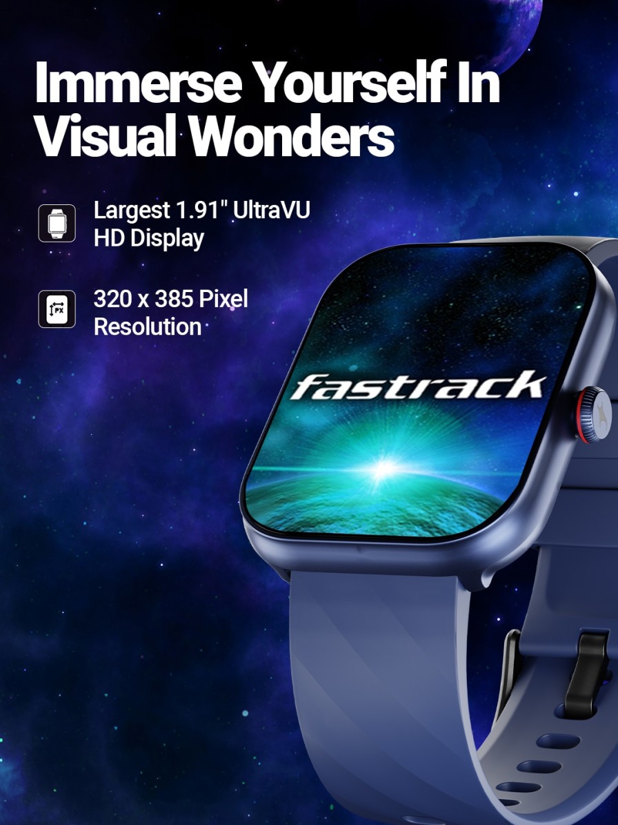 Men Fastrack Smart Wearables | Buy Fastrack Fs2 With 1.91