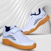 Kids NIVIA Sports Shoes | Buy Nivia Kids Flash White/Blue Badminton Shoes - Footwear For Unisex Kids