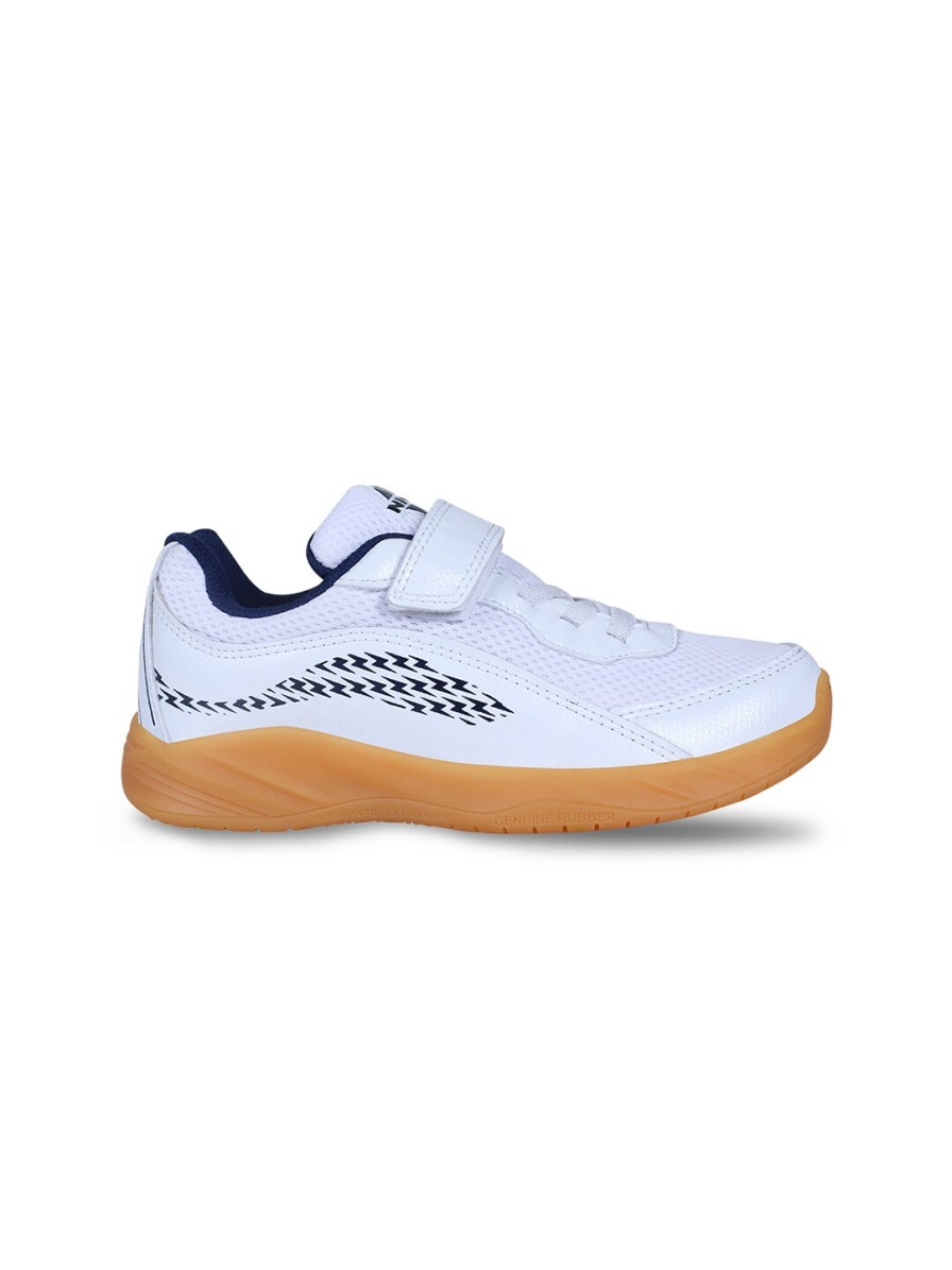 Kids NIVIA Sports Shoes | Buy Nivia Kids Flash White/Blue Badminton Shoes - Footwear For Unisex Kids