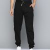 Men HRX by Hrithik Roshan Track Pants & Shorts | Buy Hrx By Hrithik Roshan Lifestyle Men Jet Black Bio Wash Track Pants - Apparel For Men