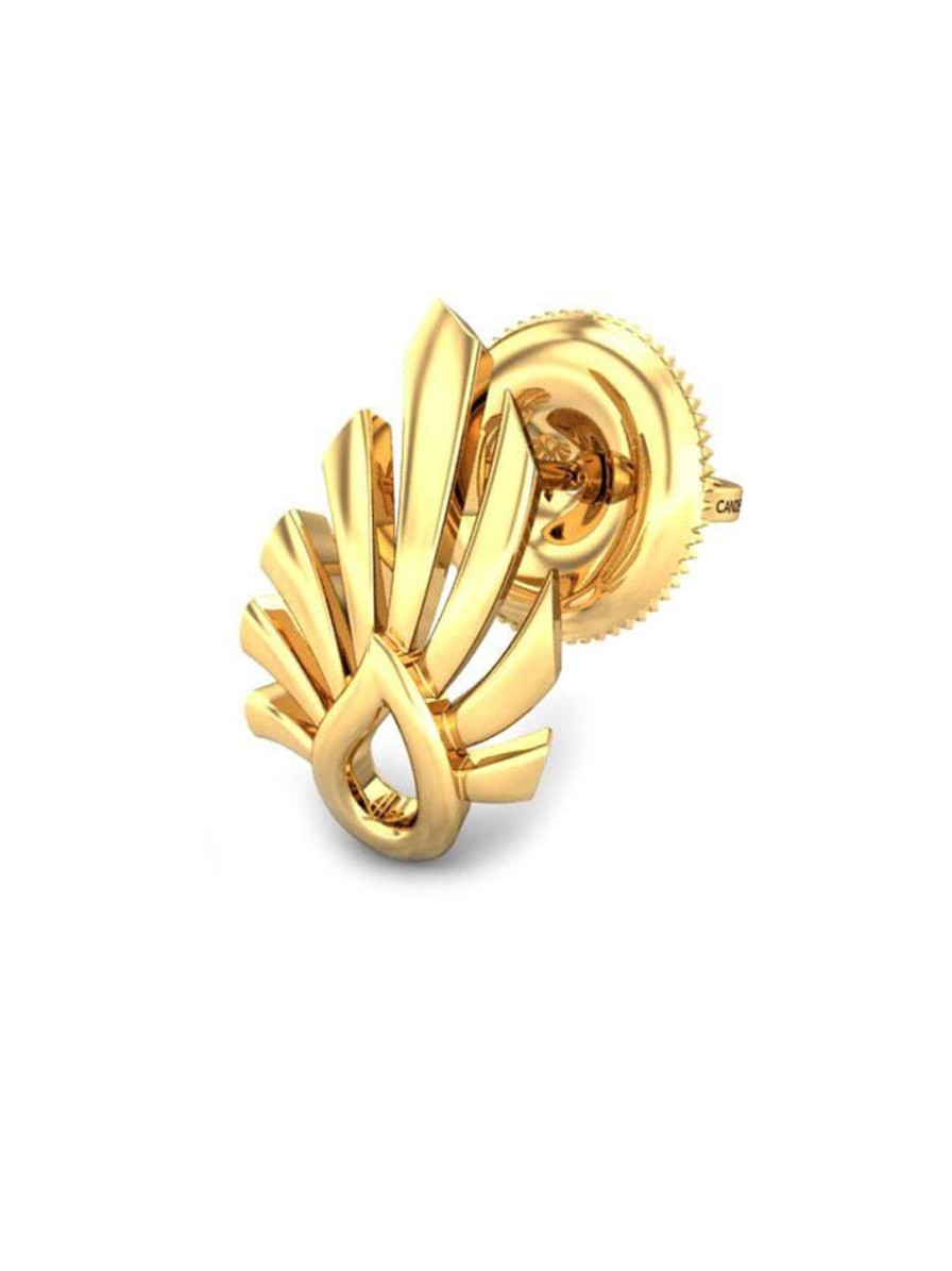 Women CANDERE A KALYAN JEWELLERS COMPANY Fine Jewellery | Buy Candere A Kalyan Jewellers Company 14Kt Gold Stud Earrings 1.33Gm - Accessories For Women