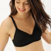 Women DressBerry Bra | Buy Dressberry Black Solid Non Wired Lightly Padded T Shirt Bra Db Hns Bra 009A - Apparel For Women