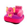 Kids Babymoon Soft Toys | Buy Babymoon Pink Plush Sofa Chair With Elephant Toy - Toys And Games For Unisex Kids