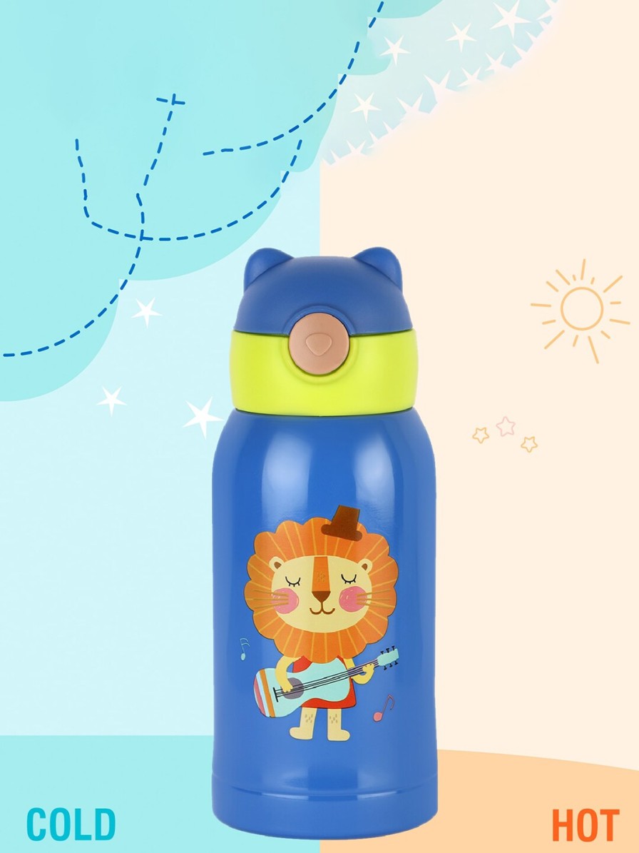 Kids Cello Bags & Backpacks | Buy Cello Toddy Blue Hot & Cold Stainless Steel Kids Water Bottle 550Ml - Home For Unisex Kids