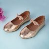 Kids BOYZ N GALZ Flats | Buy Boyz N Galz Girls Textured Bow Detailed Ballerinas - Footwear For Girls