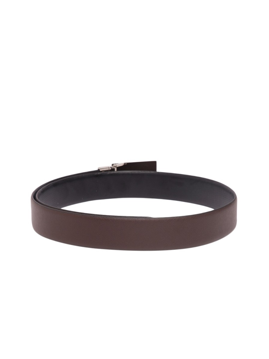 Men Allen Solly Belts | Buy Allen Solly Men Textured Leather Reversible Belt - Accessories For Men