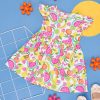 Kids Pantaloons Baby Pantaloons | Buy Pantaloons Baby Infants Girls Floral Printed Fit And Flare Pure Cotton Dress - Apparel For Girls