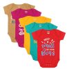 Kids Kiddeo Bodysuits | Buy Kiddeo Infants Pack Of 5 Printed Pure Cotton Bodysuits - Apparel For Unisex Kids