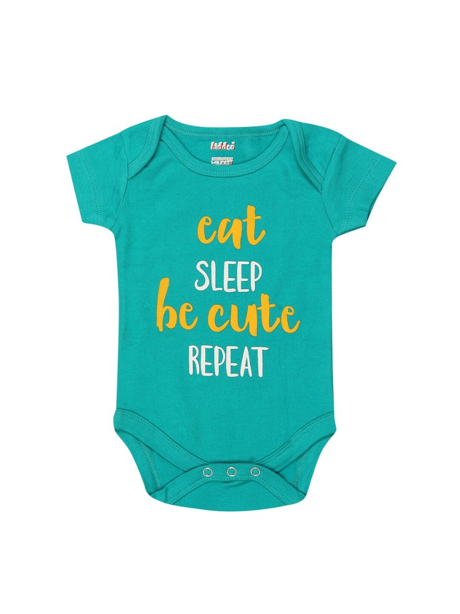 Kids Kiddeo Bodysuits | Buy Kiddeo Infants Pack Of 5 Printed Pure Cotton Bodysuits - Apparel For Unisex Kids