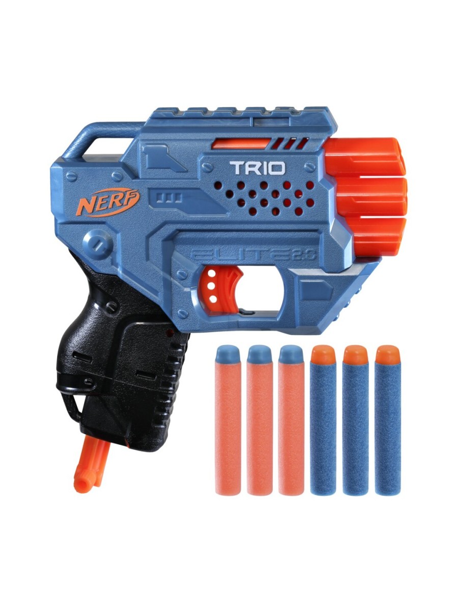 Kids NERF Activity Toys | Buy Nerf Elite 2.0 Trio Td 3 Blaster Set For 8+ Years - Toys And Games For Unisex Kids