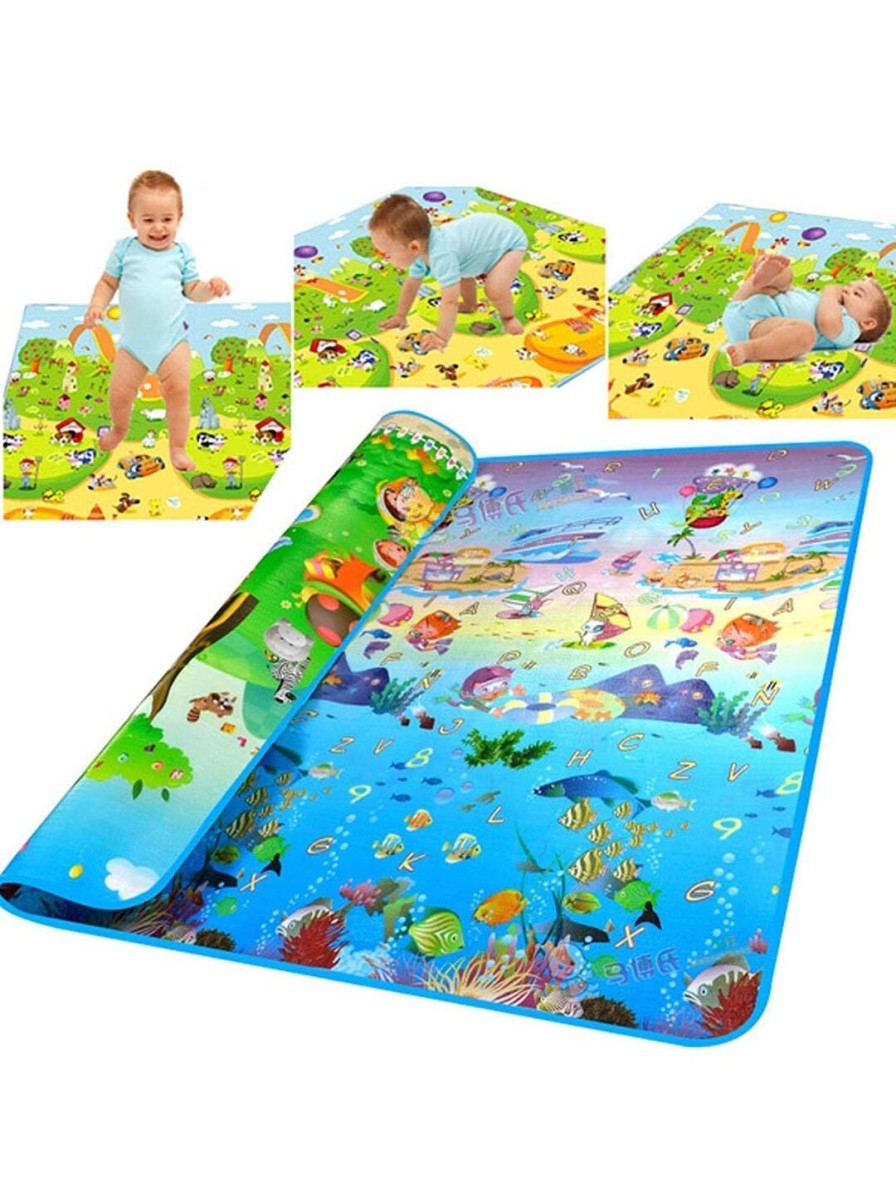 Kids OPINA Activity Toys | Buy Opina Infants Waterproof Reversible Baby Crawling Playmat - Toys And Games For Unisex Kids