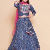 Women Bitiya by Bhama Lehenga Cholis | Buy Bitiya By Bhama Girls Printed Ready To Wear Lehenga & Blouse With Dupatta - Apparel For Girls