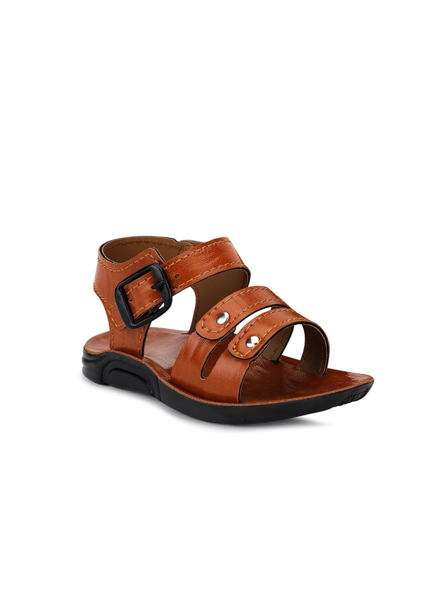 Kids NEOBABY Sandals | Buy Neobaby Unisex Kids Tan Leather Comfort Sandals - Footwear For Unisex Kids