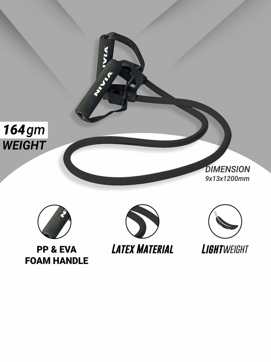 Women NIVIA Sports Equipment | Buy Nivia Black Solid Light Weight Jump Rope Strap With Handle - Sporting Goods For Unisex