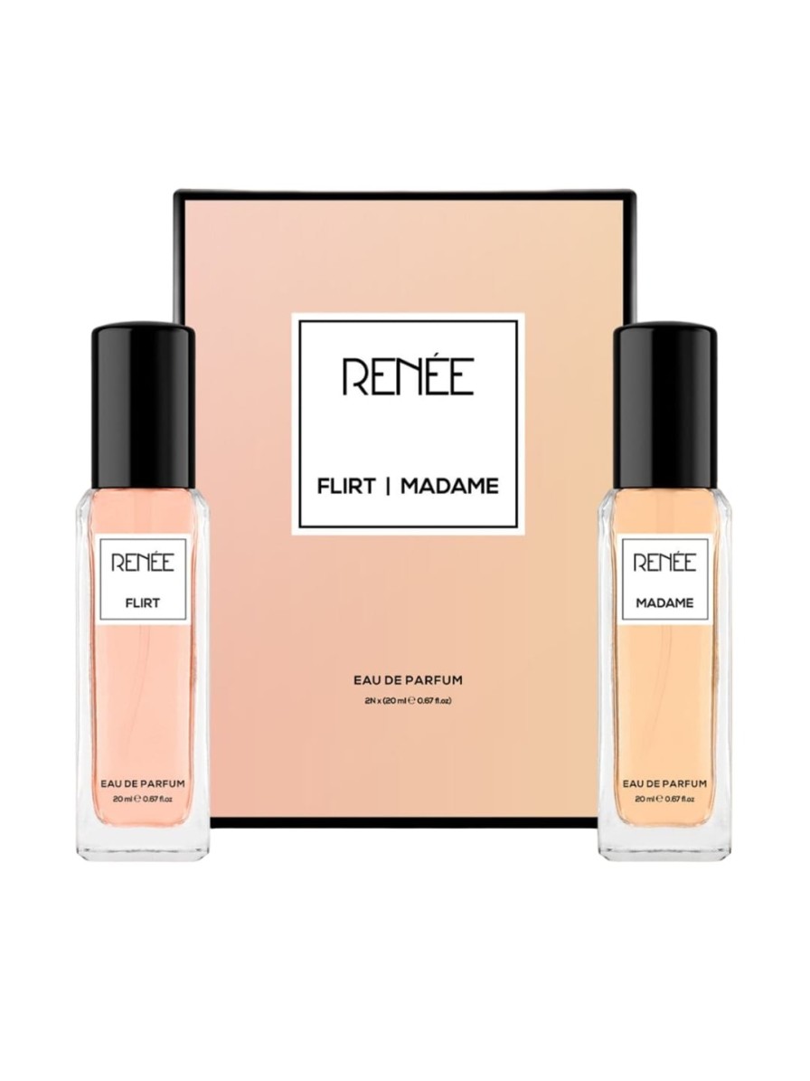 Women Renee Fragrances | Buy Renee Women Set Of 2 Long Lasting Eau De Parfum Flirt & Madame 20Ml Each - Personal Care For Women