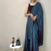 Women Mitera Sarees | Buy Mitera Blue Ombre Dyed Ready To Wear Saree - Apparel For Women