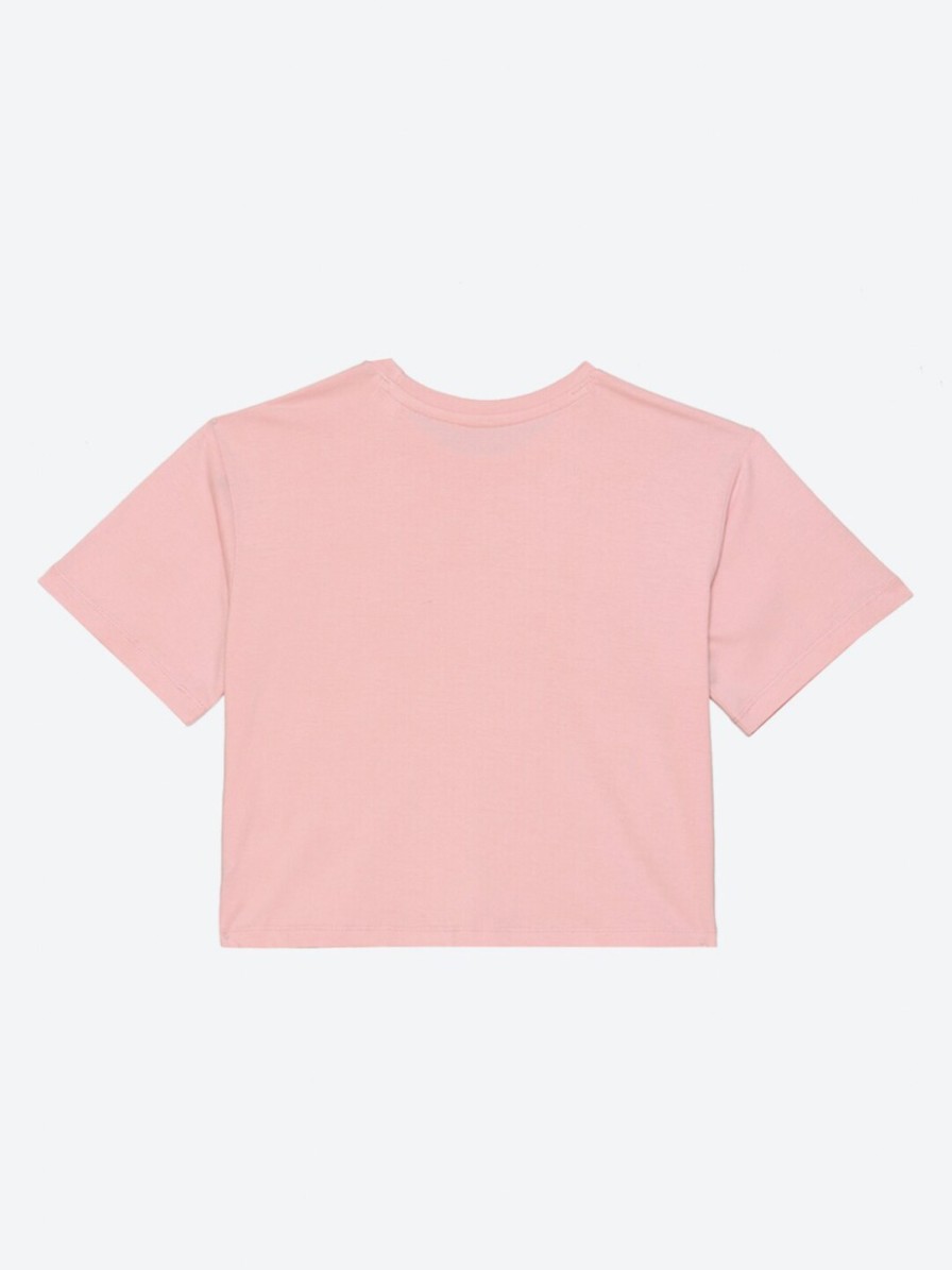 Kids Mast & Harbour Tshirts | Buy Mast & Harbour Girls Pink Graphic Printed Pure Cotton Boxy T Shirt - Apparel For Girls