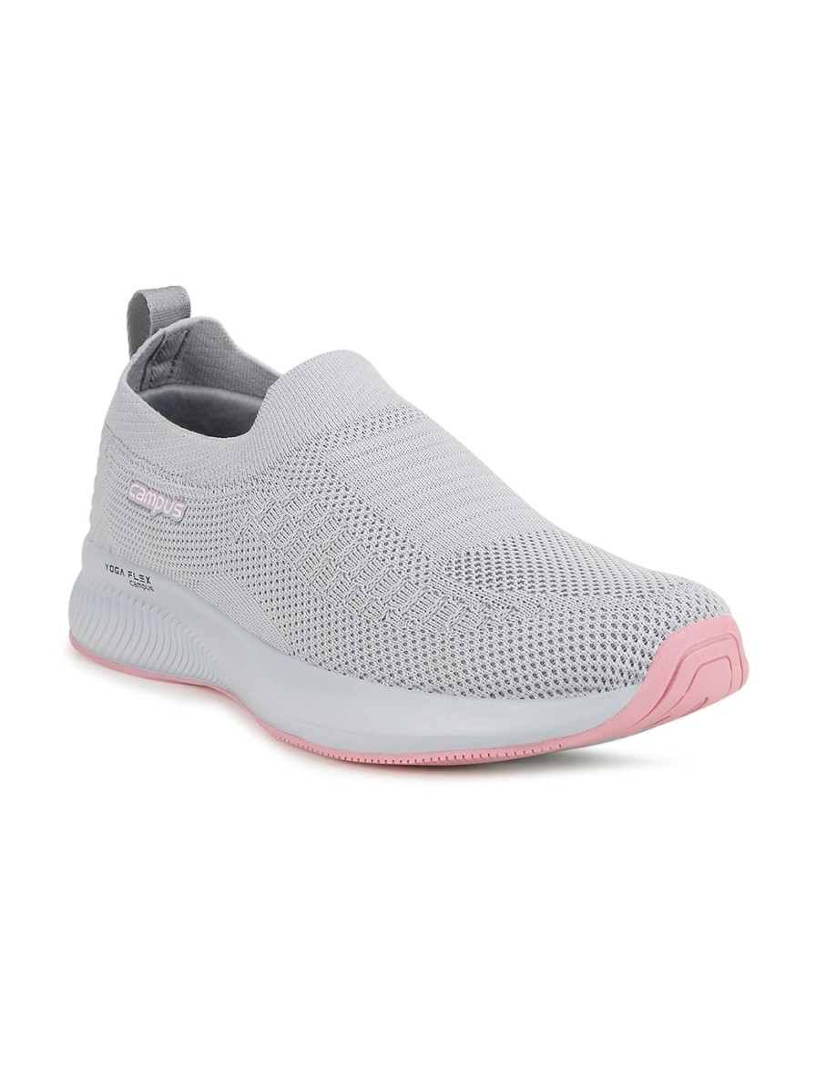 Women Campus Sports Shoes & Floaters | Buy Campus Women Grey Mesh Walking Shoes - Footwear For Women