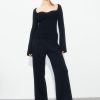 Women H&M Trousers & Capris | Buy H&M Women Black High Waisted Tailored Trousers - Apparel For Women