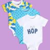 Kids MINI KLUB Bodysuits | Buy Mini Klub Mto Infant Boys Pack Of 3 Printed Cotton Bodysuit - Apparel For Boys