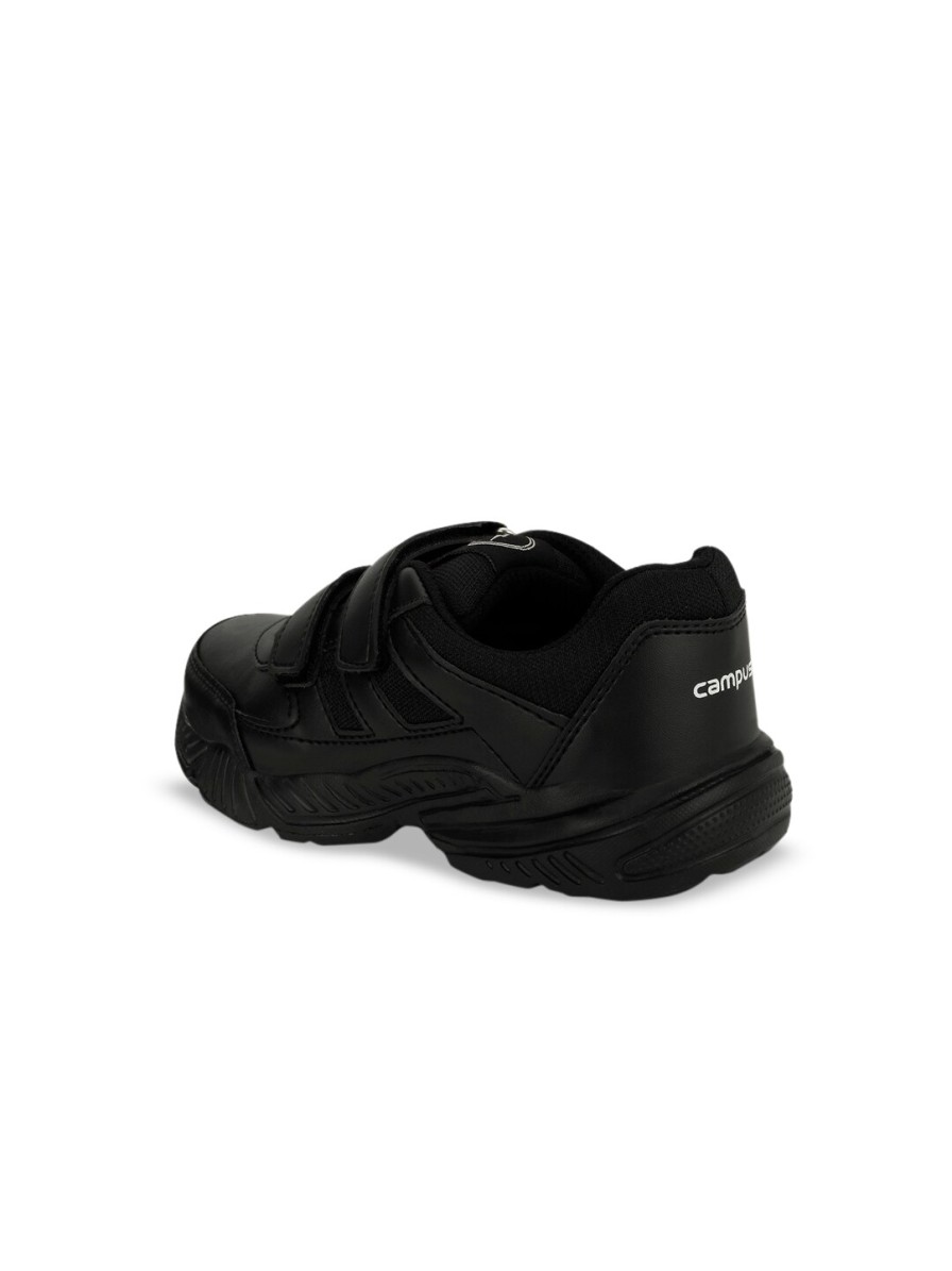 Kids Campus School Shoes | Buy Campus Boys Black Slip On Sneakers - Footwear For Boys