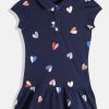 Kids mothercare Mothercare | Buy Mothercare Girls Conversational Printed Pure Cotton T Shirt Dress - Apparel For Girls