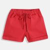 Kids HERE&NOW Skirts & Shorts | Buy Here&Now Girls Red Denim Shorts - Apparel For Girls