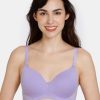 Women Zivame Bra | Buy Zivame Full Coverage Lightly Padded T Shirt Bra With All Day Comfort - Apparel For Women