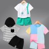 Kids BAESD Clothing Sets | Buy Baesd Kids Pack Of 3 Printed T Shirt With Shorts - Apparel For Unisex Kids