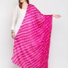 Women Dupatta Bazaar Dupattas & Shawls | Buy Dupatta Bazaar Pink Leheriya Dupatta - Apparel For Women