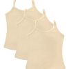 Kids Bodycare Kids Innerwear & Thermals | Buy Bodycare Kids Girls Pack Of 3 Solid Cotton Innerwear Vests - Apparel For Girls