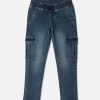 Kids Pepe Jeans Jeans | Buy Pepe Jeans Boys Clean Look Light Fade Stretchable Cargo Jeans - Apparel For Boys