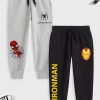 Kids YK Marvel Track Pants & Pyjamas | Buy Yk Marvel Boys Pack Of 2 Superhero Printed Joggers - Apparel For Boys