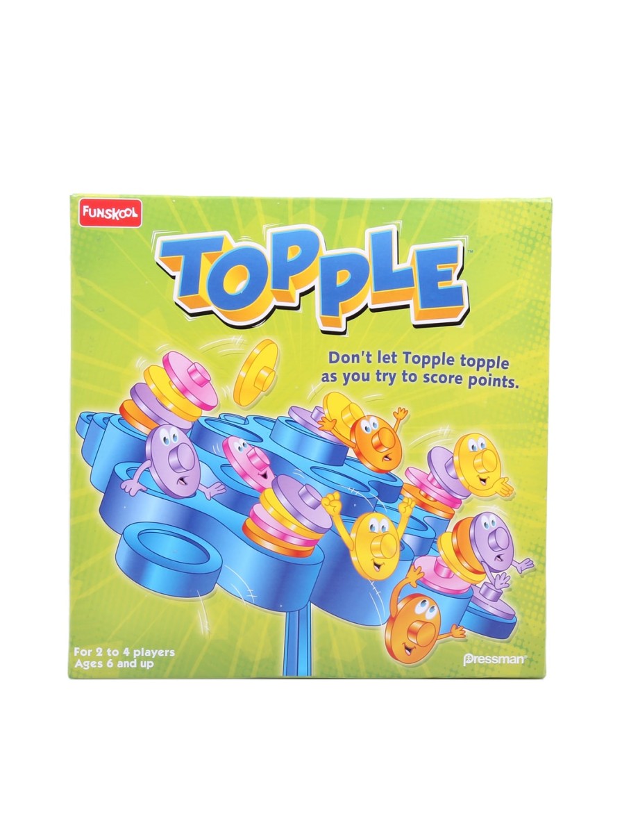 Kids Funskool Activity Toys | Buy Funskool Topple Board Game For 6+ Years - Toys And Games For Unisex Kids